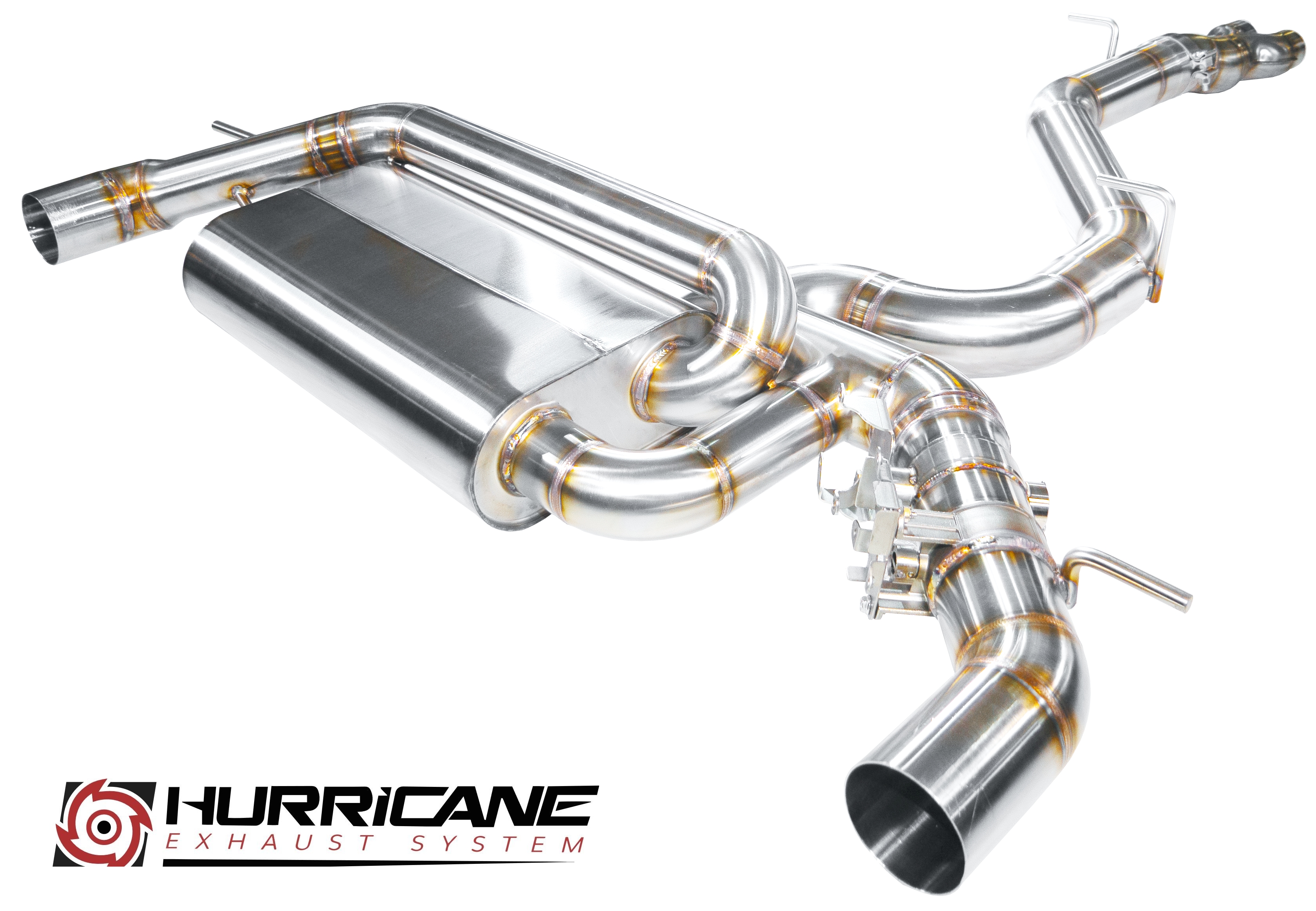 Hurricane 3,5" Abgasanlage für Audi TT RS 8S nonOPF
