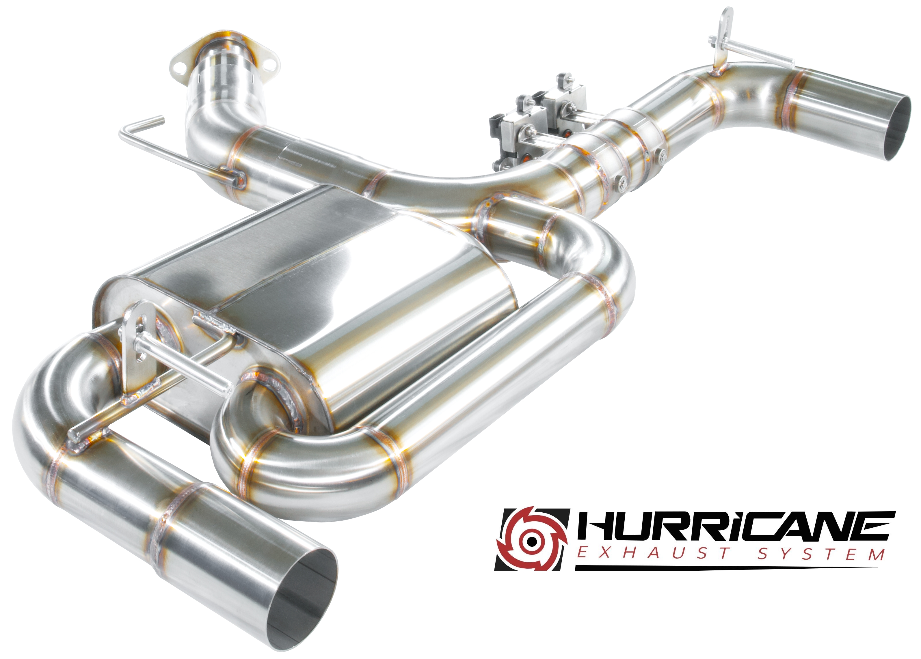 Hurricane 3,5" Abgasanlage für Hyundai i30 N OPF Hatchback, Performance OPF, Project C OPF 250-275PS V1