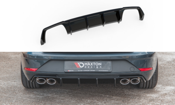Maxton Design Heckdiffusor für Seat Leon Cupra
