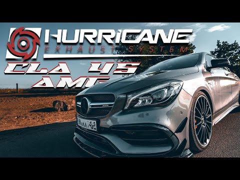 Hurricane 3,5" Klappenabgasanlage für Mercedes CLA45 AMG Coupe